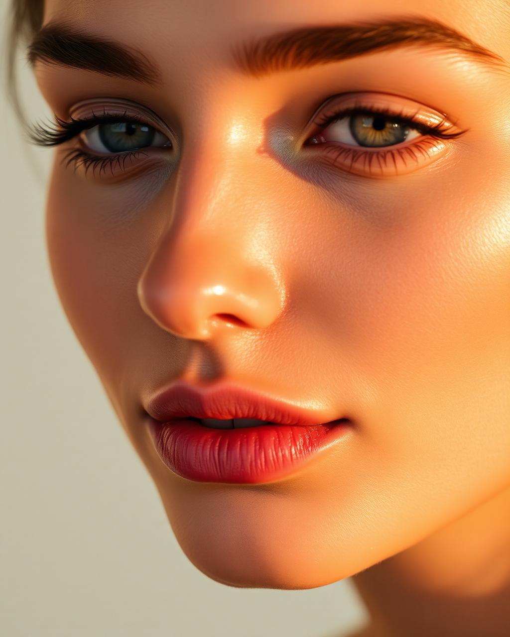 Glowing skin